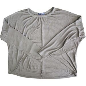 BRANDY MELVILLE Ribbed Cropped Knit Top One Size